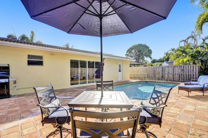 Beautiful 4 Bedrooms/Pool/Walk To Beach Deerfield Beach Esterno foto