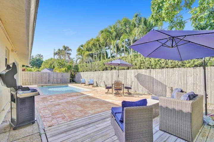 Beautiful 4 Bedrooms/Pool/Walk To Beach Deerfield Beach Esterno foto